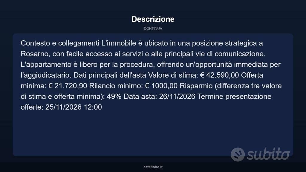 Appartamento – Rosarno, Reggio Calabria - Vista 5