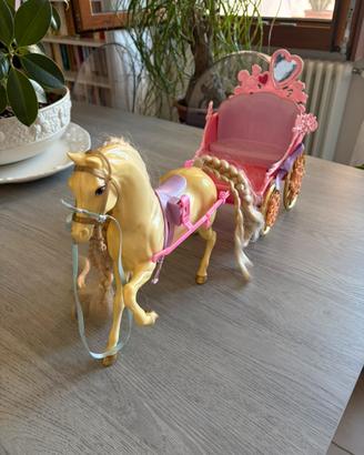 Carrozza Barbie Rapunzel