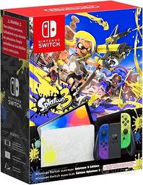 Nintendo Switch Oled - Splatoon 3 special edition.