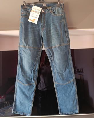 Jeans uomo da moto con protezioni 