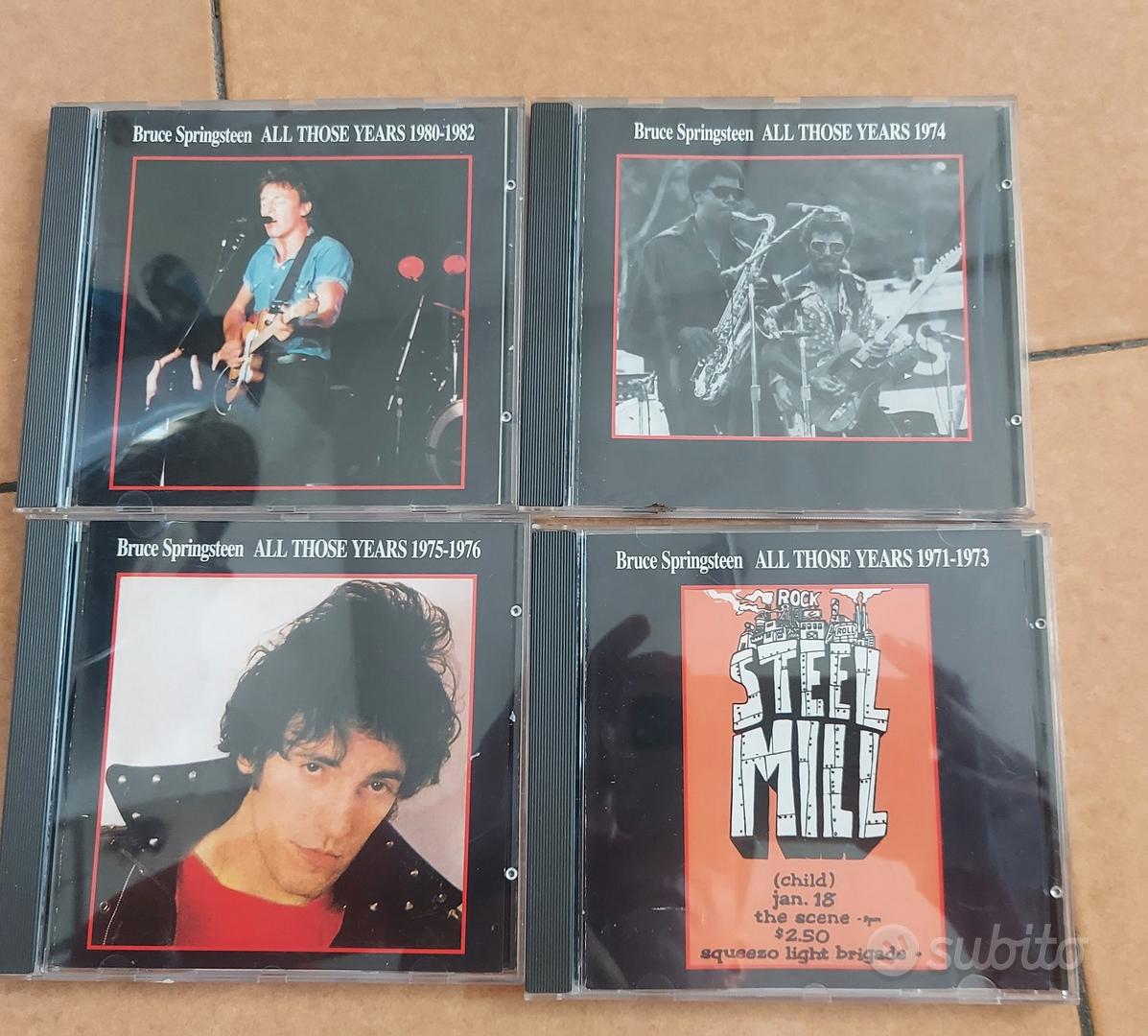 LOTTO CD BRUCE SPRINGSTEEN ALL THOSE YEARS CD - Musica e Film In