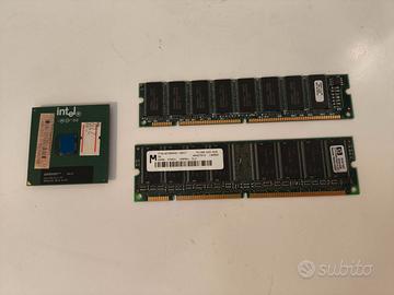 128MB SDRAM + CPU Intel Celeron socket 370