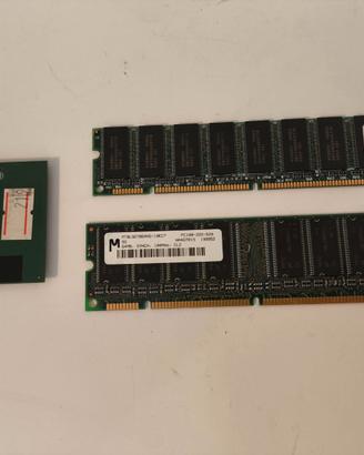 128MB SDRAM + CPU Intel Celeron socket 370