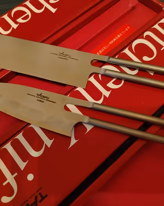 coppia coltelli KANEFU KNIFE VILLAGE - RARISSIMI