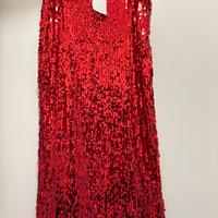Gonna paillettes tg. S nuova