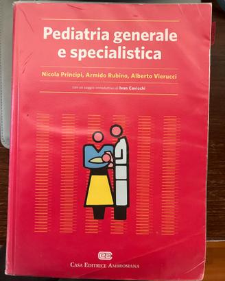 LIBRO PEDIATRIA GENERALE E SPECIALISTICA