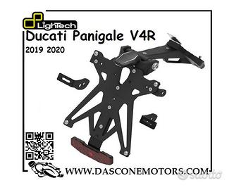 Porta targa Ducati Panigale v4r 2019 2020