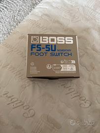 BOSS FS-5U Foot Switch nuovo sigillato