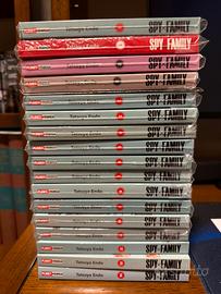 manga Spy X Family 1-14 con variant e steelbox