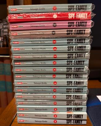 manga Spy X Family 1-14 con variant e steelbox