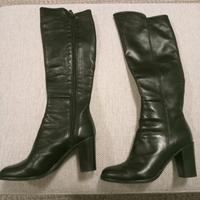 Stivali donna n.38 pelle nera 