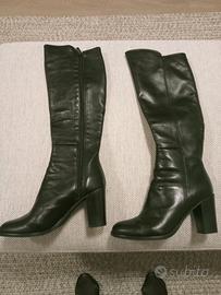 Stivali donna n.38 pelle nera 
