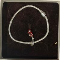 Bracciale pandora uomo con ciondolo spiderman