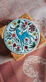sottobicchiere /sottopentola ceramica