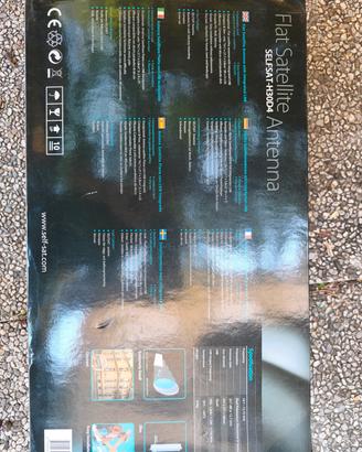 antenna satellitare selfsat uso camping e casa