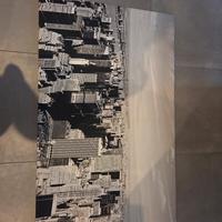 Quadro su tela New York Skyline - Bianco e Nero