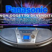 Panasonic RX-ES27 STEREO Radio CD Cassette Boombox