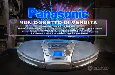 Panasonic RX-ES27 STEREO Radio CD Cassette Boombox