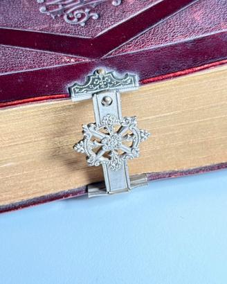 Libro antico “Filotea” con fermaglio metallico