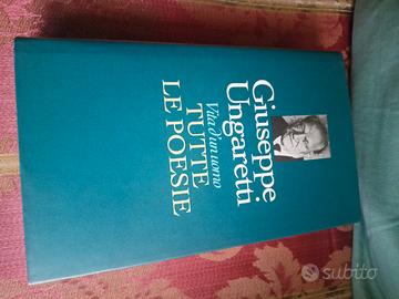 libro poesia Giuseppe Ungaretti 