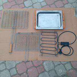 griglia elettrica e accessori inclusi 