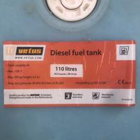 Serbatoio diesel 110 litri
