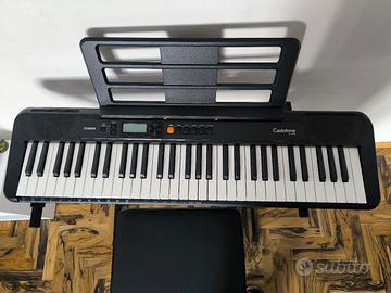 CASIO TONE CT-S200BK tastiera + Accessori