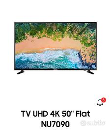 Display Samsung UE50NU7090UXZT Funzionante