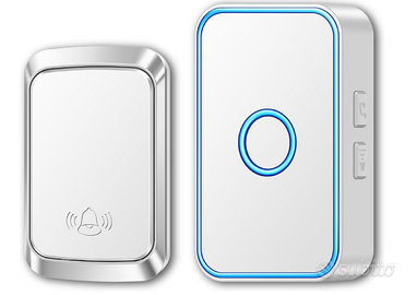 Campanello Senza Fili Bianco – Senza Batterie, 60