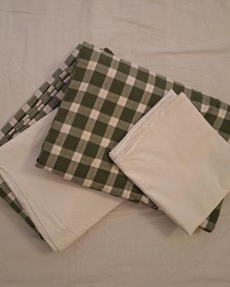 Set 2 Copripiumini Singoli IKEA + 2 Federe