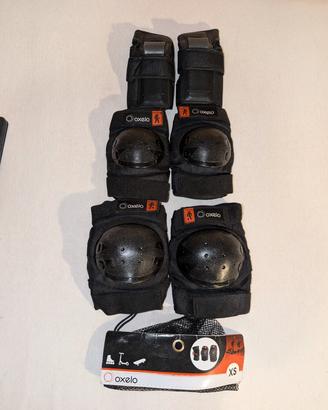 Set protezioni Oxelo taglia XS