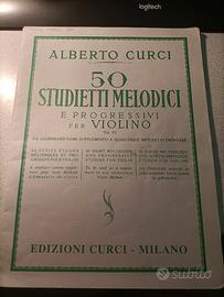 ALBERTO CURCI - Op.22  50 studietti melodici