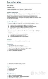 Operaio/colf/governante/tuttofare