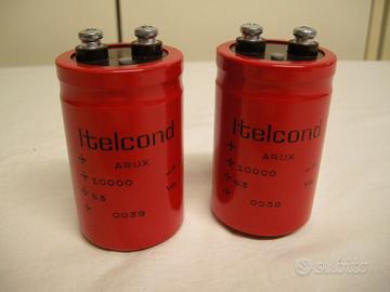 Condensatori elettrolitici  10000uf  63volt