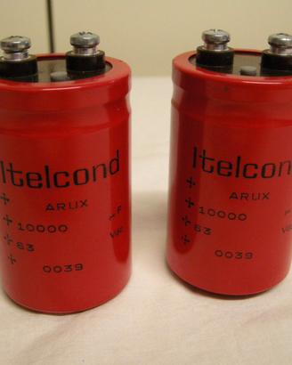 Condensatori elettrolitici  10000uf  63volt