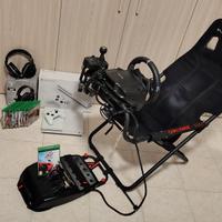Xbox One S + Logitech G920 + Cuffie Gaming + gioch