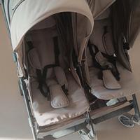 Passeggino gemellare da 0 anni in su, fino a 22kg 