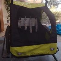 Rimorchio bici porta bimbi