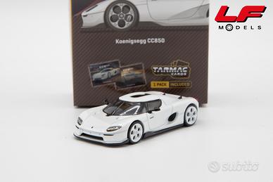 Tarmac Koenigsegg CC 850 White 1:64
