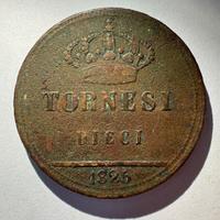 10 Tornesi 1825