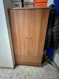 Armadio 2 ante con cassetti