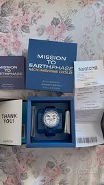 Swatch x Omega MoonSwatch Snoopy Moonshine Gold