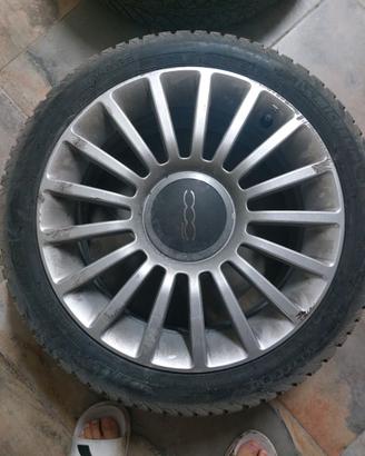 4 cerchi originali fiat 500