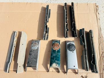 Pedane poggiapiedi mascherina clacson piaggio si