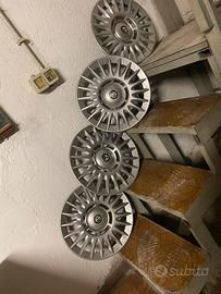 Cerchi specchi fanali post 147 blu line