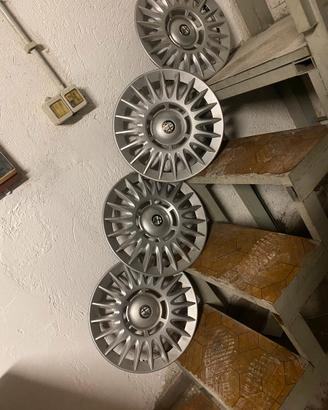 Cerchi specchi fanali post 147 blu line