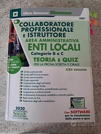 libro per concorso pubblico area amministrativa ca