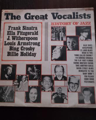 LP - The Great Vocalists - History of Jazz - 1973