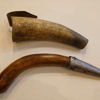 Antico piantatoio dei primi del novecento con corn