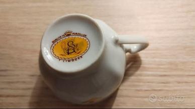 Servizio da tea Limoges in porcellana /oro